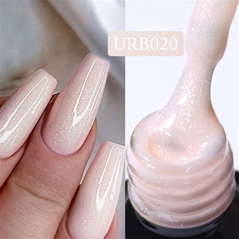 Ur Sugar Ml Glitter Rubber Base Gel Soak Off Uv Led Nail Arts Gel