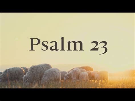 Psalm 23 Now I See Media WorshipHouse Media