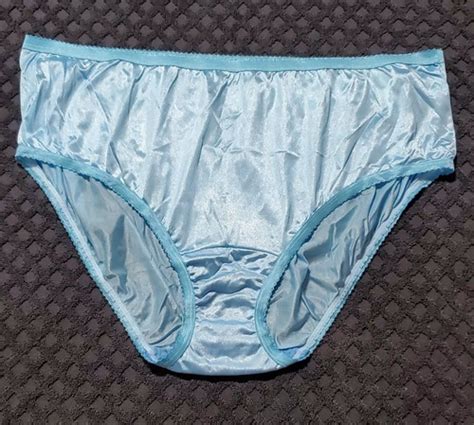 Shadowline Silky Bikini Sissy Panty XL BLUE Sky Fa Gem