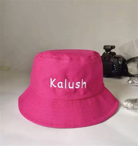 FLUORESCENT Pink Hat Ukraine Winner Hat Eurovision 2022 Hat Kalush