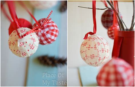 DIY FABRIC ORNAMENTS