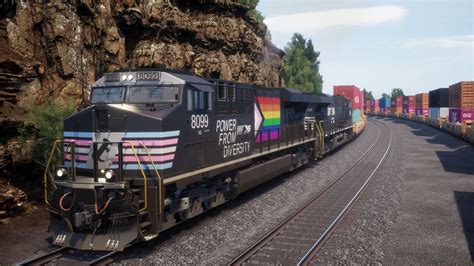 Norfolk Southern Power From Diversity ES44AC Train Sim Community