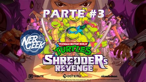 Novo Tartarugas Ninja In Cio Do Game Tmnt Shredders Revenge Parte