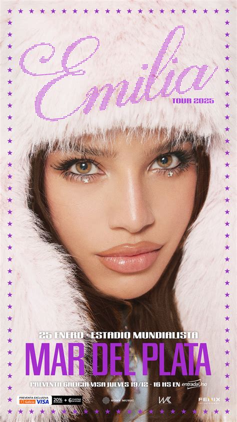 EMILIA confirma su primer show de 2025 en MAR DEL PLATA: Cómo comprar