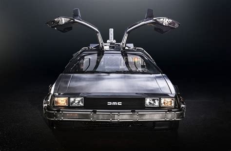 Delorean Dmc Time Machine From The Back To The Future Movies De