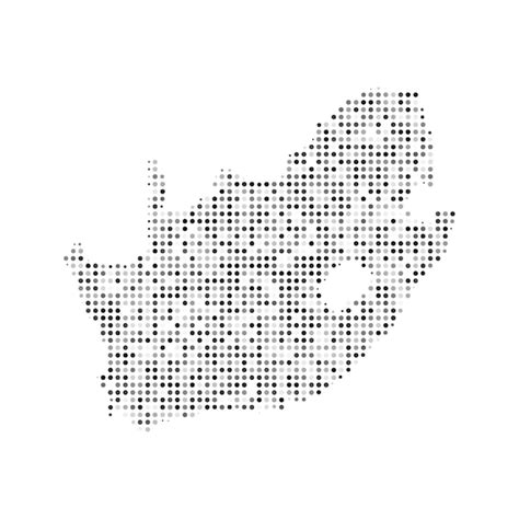 Premium Vector Abstract Dotted Black And White Halftone Effect Vector