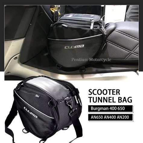 Skywave200 Adventure Motorcycle Scooter Tunnel Seat Bag For Suzuki