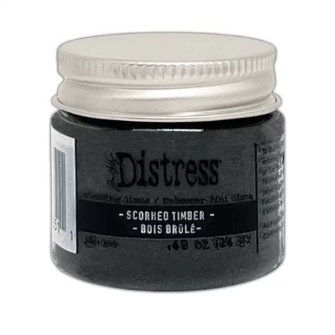 Tim Holtz Distress Embossing Glaze Sorched Timber Tim Holtz Ranger