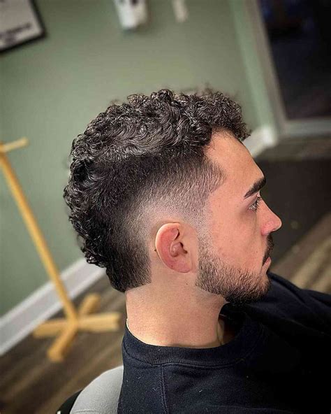 low drop fade curly hair 5