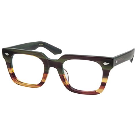 2023 New Ftrendy Thick Frames Glasses Square Translucent Unisex Acetate