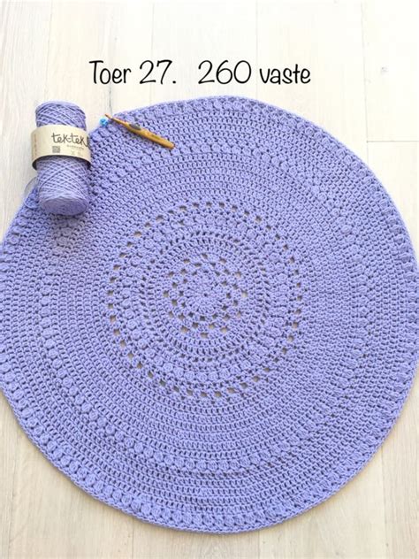 Home Huisje Van Katoen Crochet Rug Knitted Decor Crochet Mandala