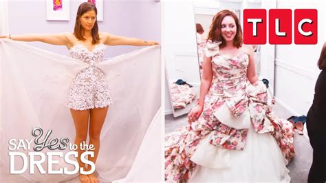 Most Unique Wedding Dresses Of All Time Say Yes To The Dress Tlc