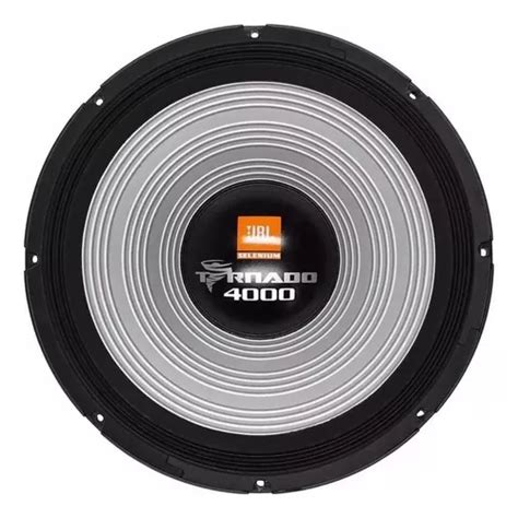 Subwoofer Jbl Selenium Tornado 4000 18sw18a 18 Pol 2000w Rms Cor Preto