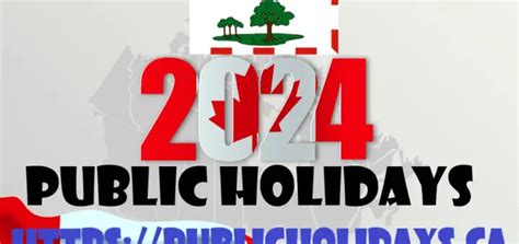 2024 holidays Prince Edward Island - Public Holidays in Canada