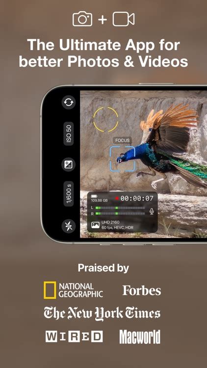 ProCamera. Professional Camera by Cocologics