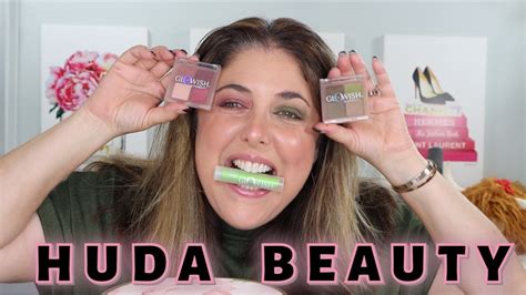 New Huda Glowish Mini Eyeshadow And Super Jelly Lip Balm Youtube