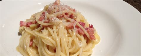 Spaghetti Carbonara Reckless Ham