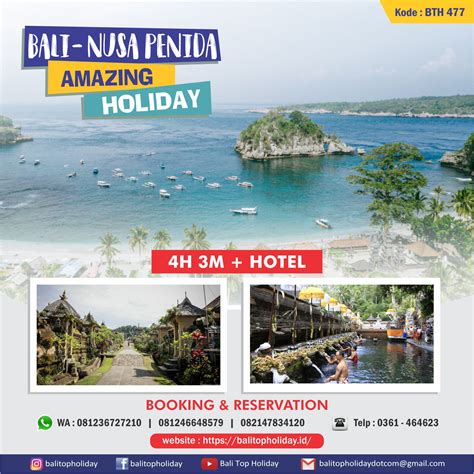 Paket Tour Bali 4 Hari 3 Malam Paket Wisata Liburan 4 Hari Di Bali Murah