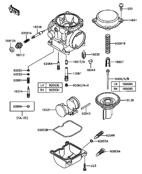 Basic Small Engine Carburetor Diagram