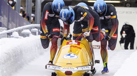 Bobsleigh gold sweep for Germany in Innsbruck World Cup as Francesco ...