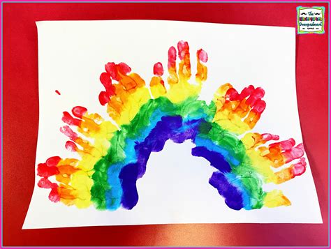 rainbow art projects for kids – The Kindergarten Smorgasboard