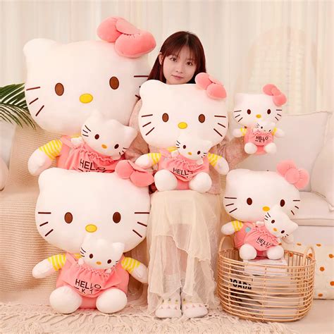 Hello Kitty Plush Filled Pillow Cute Stuffed Toy Hello Kitty Big Plush| Lusy Store LLC