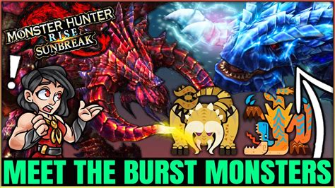 We NEED the Burst Species Monsters - Ultimate Espinas & Rathalos & More ...