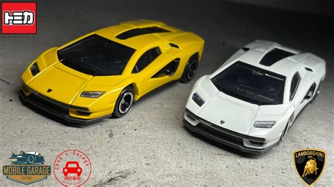 トミカ 2022 多美卡 Tomica No 74 Lamborghini Countach LP800 4 Yellow White 林寶堅