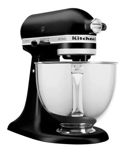 Batedeira Stand Mixer Artisan Matte Black 220v Kitchen Aid