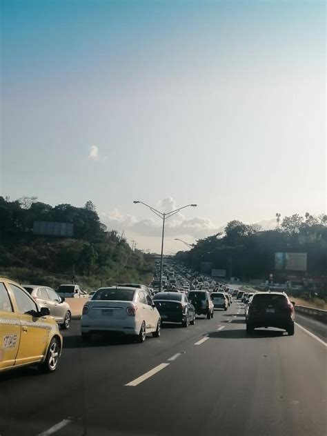 Tráfico Panamá on Twitter Vista del tráfico en la autopista Arraiján