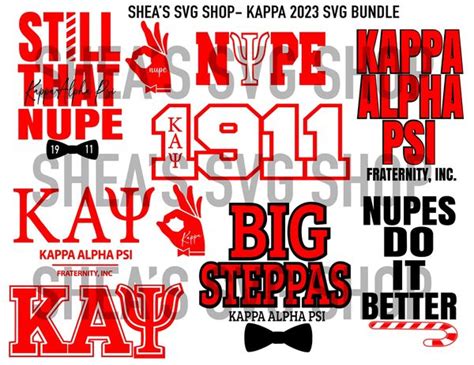 Kappa Alpha 2023 Svg Bundle M Lashea And Company