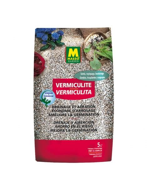 Vermiculita Masso Aporte Sustrato Planta Retenedor Humedad Plantas