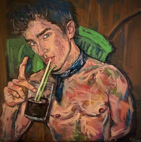 Homoerotic Art Gay Sex Cumception