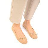 Soho Women S Nude Suede Flats 19003 EPonuda