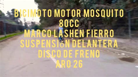 Motor Mosquito Cc Bicimoto Tipo Rockera Youtube