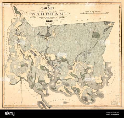 Map Of Wareham Hi Res Stock Photography And Images Alamy