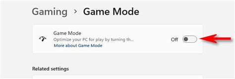 How To Turn Off Game Mode On Windows 11