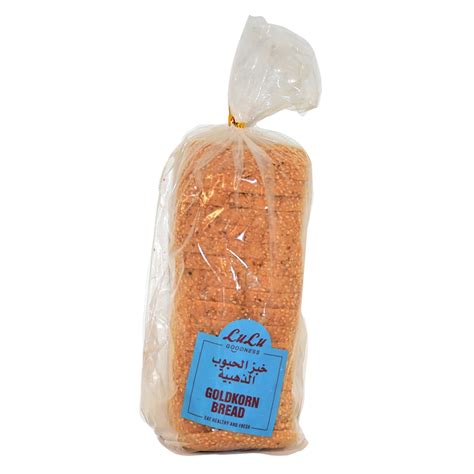 سعر قم بشراء Lulu Goldkorn Loaf Bread 1pkt Online At Best Price من الموقع من لولو هايبر ماركت