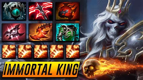 Wraith King Immortal Skeleton Boss Dota 2 Pro Gameplay Watch Learn