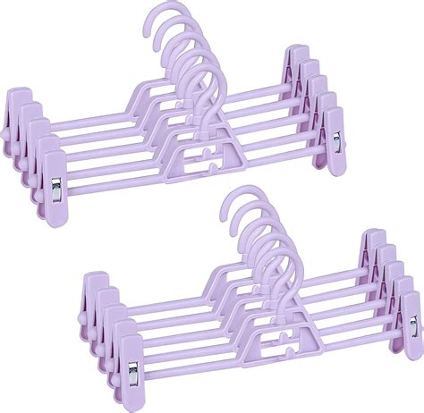 Amazon 30 Pack Pants Hangers With Clips POZEAN Plastic Hangers