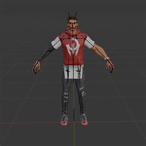 Patrick Mahomes - Fortnite 3D Model by Shevraar