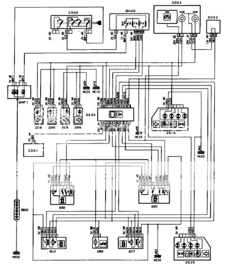 Diagram Peugeot Central Locking Wiring Diagram Mydiagram Online