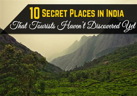 10 Secret Places In India That Tourists Haven't Discovered Yet - Useful ...