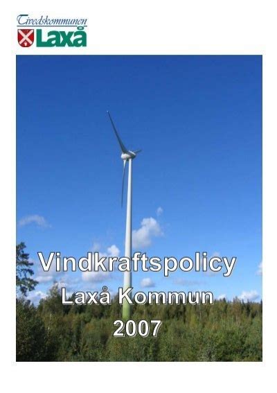 Vindkraftspolicy Laxå kommun