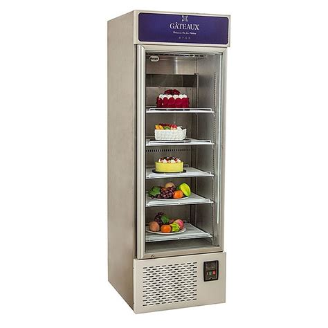 300L Commercial Single Glass Door Beverage Showcase Cooler Upright