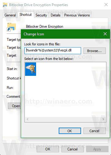 Create Bitlocker Drive Encryption Shortcut In Windows