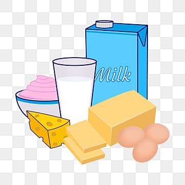 Milk And Alternatives Clipart