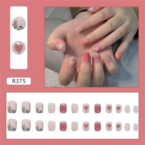 Jual Kuku Palsu Box Fake Nails Kuku Nikahan Kawinan Acara Press On