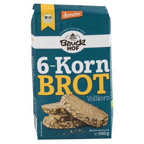 Bio Korn Brot Vollkorn Backmischung G Von Bauckhof Bei Greenist De