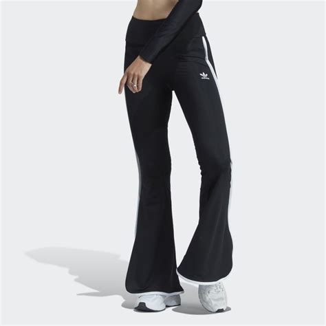 Adidas Always Original Flared Leggings Black Adidas Uk